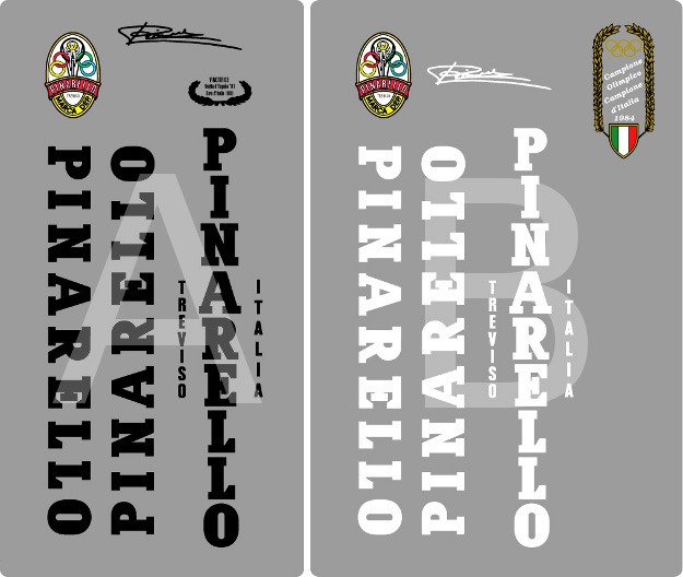 pinarello decal set